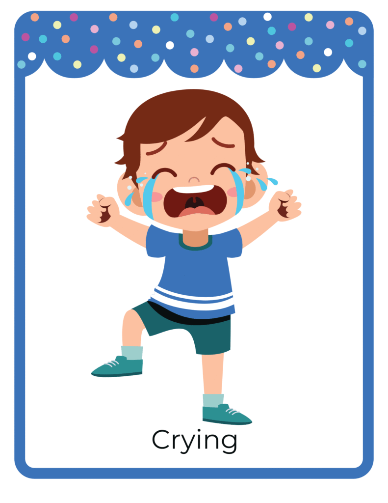 Printable feelings activity book for toddlers with cute emotion facesFeelings Book