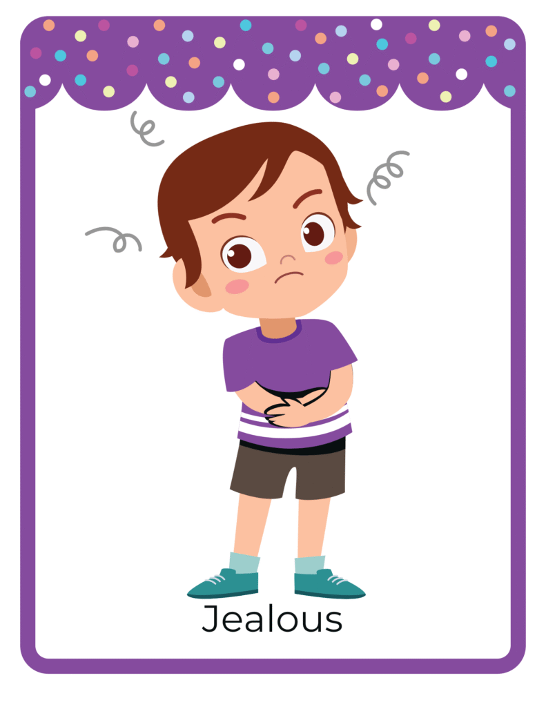 Printable feelings activity book for toddlers with cute emotion facesFeelings Book