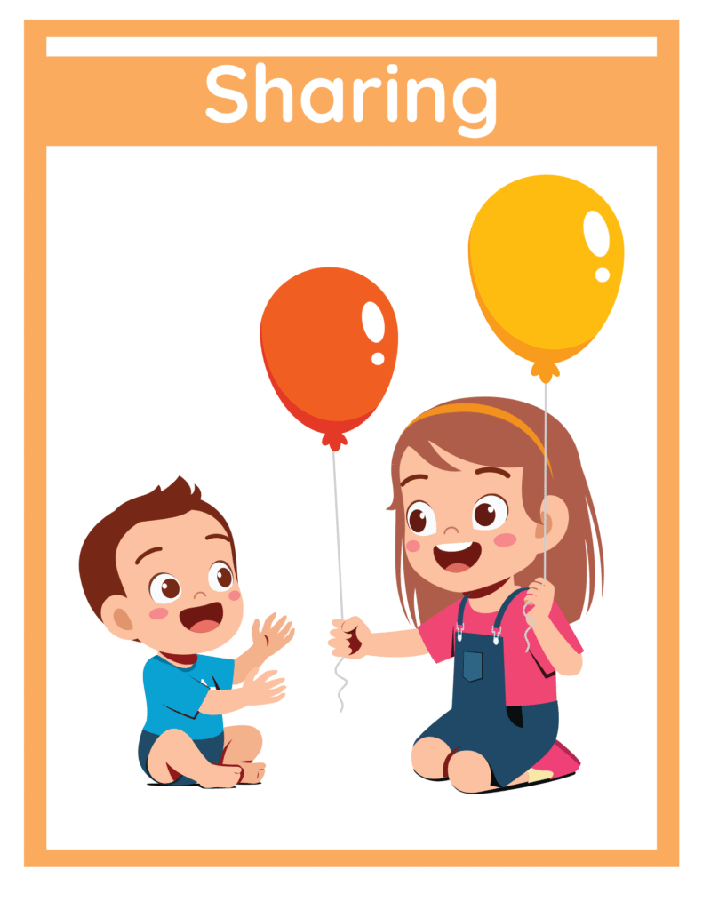"Cute social skills activity book for preschoolers"