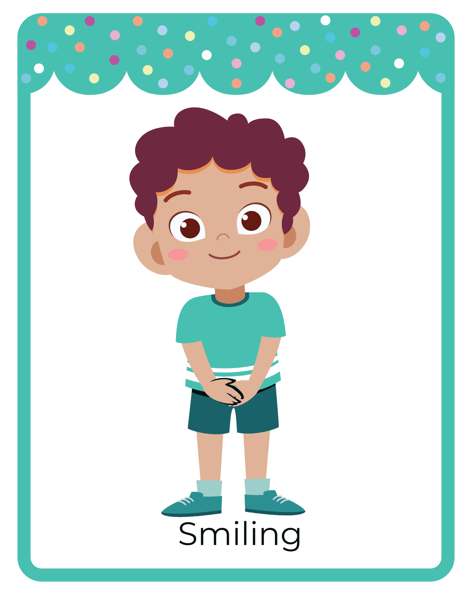 Printable feelings activity book for toddlers with cute emotion facesFeelings Book